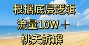 据底层逻辑，流量10W+，以安全知识科普为例-聊项目