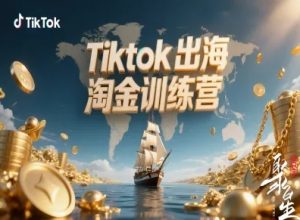 Tiktok出海淘金训练营，跨境电商TK实战变现-聊项目