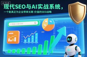现代SEO与AI实战系统，一个能真正为企业带来长期价值的SEO战略(英语+中文字幕)-聊项目