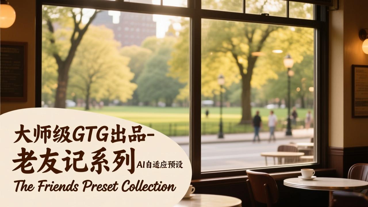 大师级GTG出品-老友记系列AI自适应预设The Friends Preset Collection-聊项目