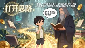 付费文1+2：年轻人还能抓住的几大隐形翻身机会：打开思路，发现那些闷声发财的冷门赛道-聊项目