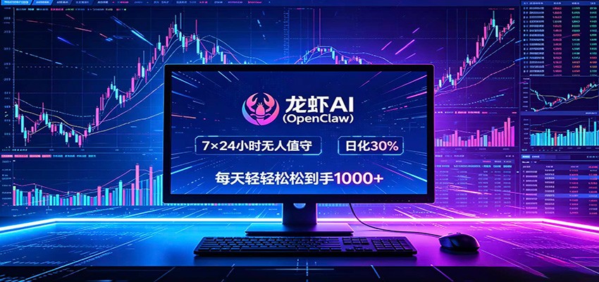 龙虾AI(OpenClaw)全自动挂机，智能操控电脑高效执行任务，每天轻松到手四位数-聊项目