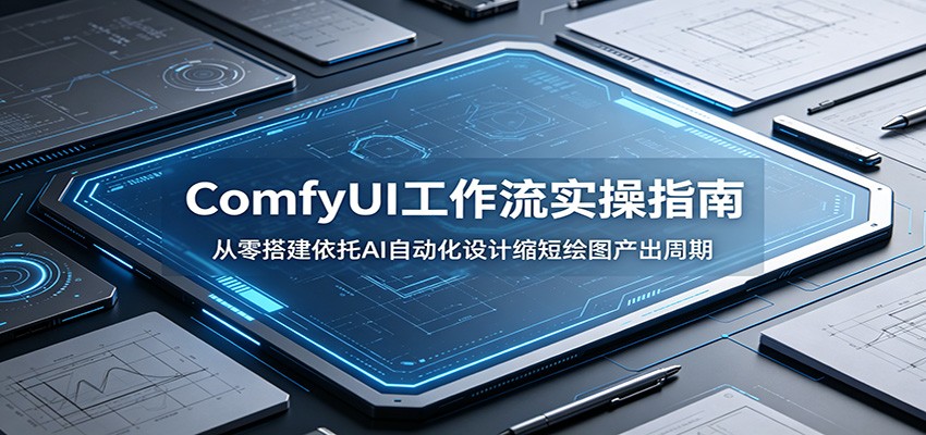 ComfyUI 工作流实操指南：从零搭建依托AI自动化设计缩短绘图产出周期-聊项目